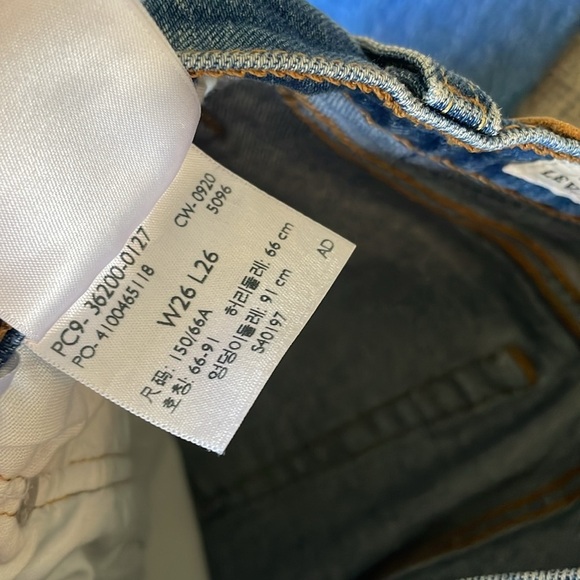 NWT LEVIS 501 Straight Jeans! - Picture 11 of 14